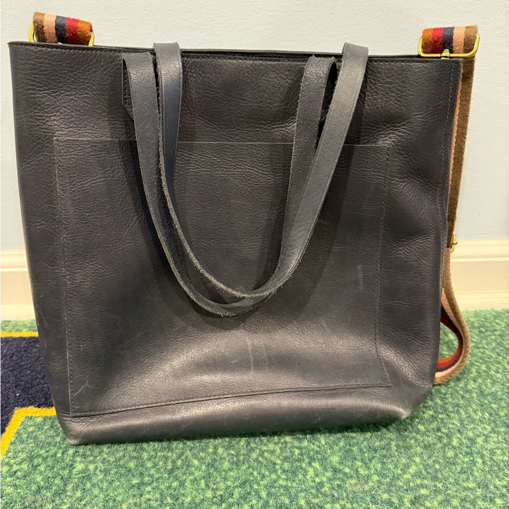 Madewell Navy Transport Tote